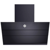 Ivaraa 60 60CM Black Glass Filter-Free Wall Mounted Chimney with Auto Open Panel – 533.83.621