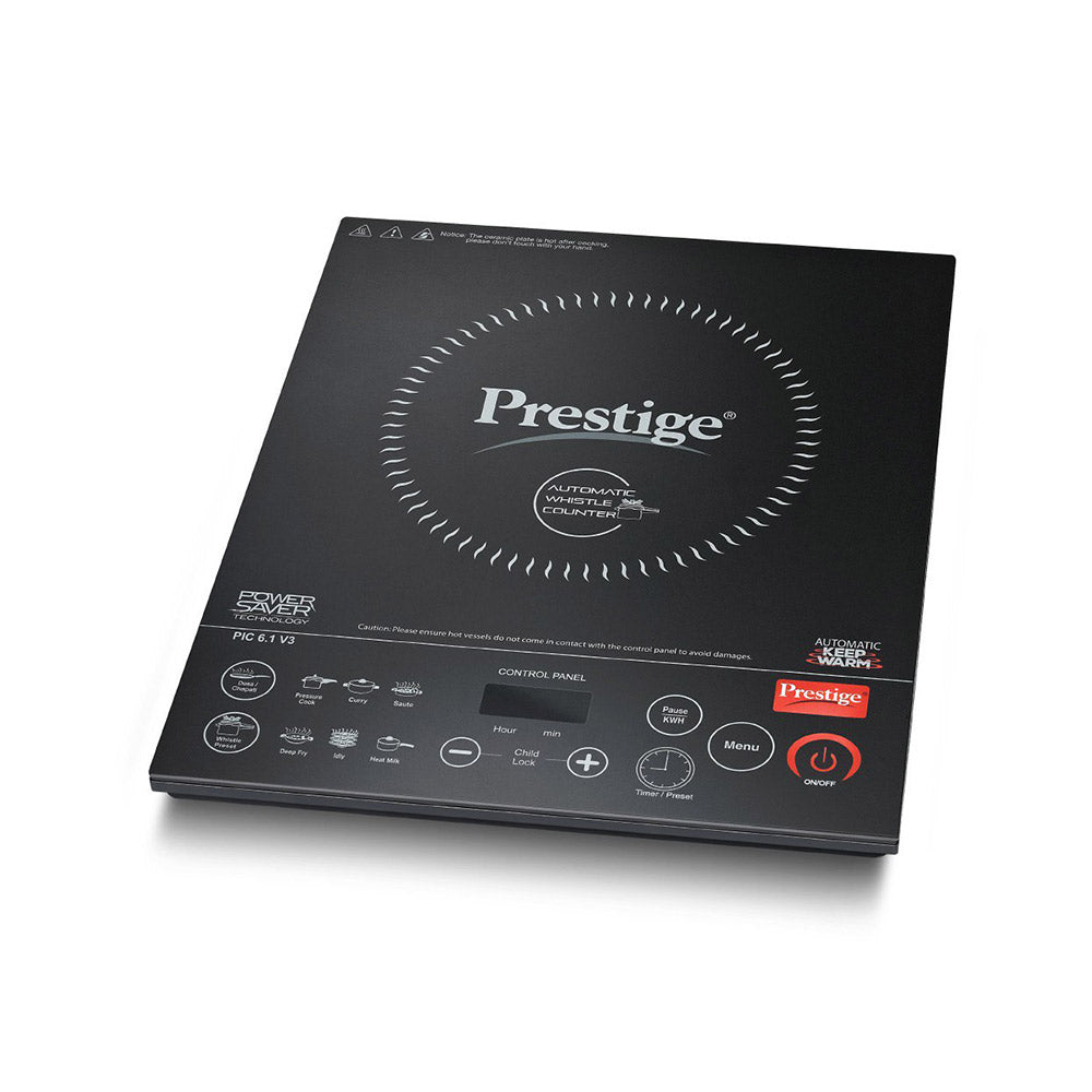 Buy Prestige Induction Cooktop PIC 6.1 V3 at the lowest price in India at Apnidukaan.com, Save UPTO 50% Off, All India Free Shipping, Click here to see all of our exclusive deals.
