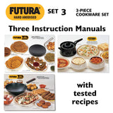 Buy Hawkins Futura Hard Anodised Cookware Set 3 