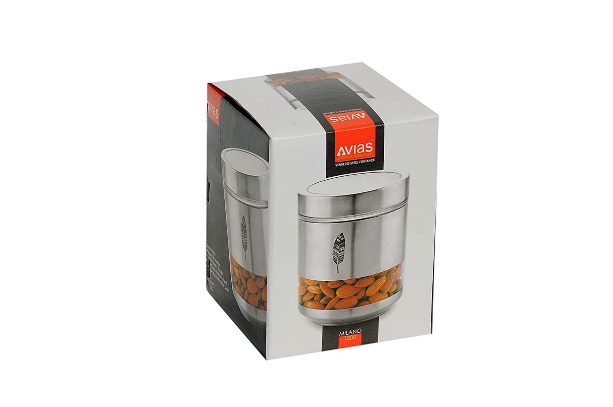 Avias Stainless Steel Container 900ML