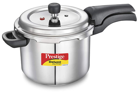 Prestige Deluxe Alpha Svachh  Range Of 4 Litre Pressure Cooker 20250