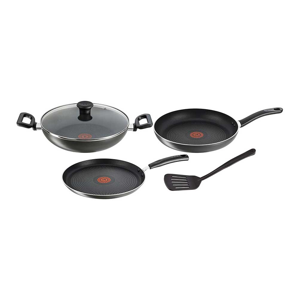 Tefal Delicia Cookware Set (Aluminium ,5 Piece)