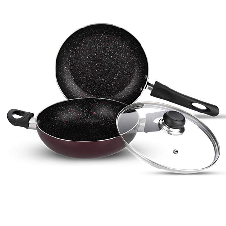 Vinod Supreme Induction Friendly Nonstick Cookware Set 