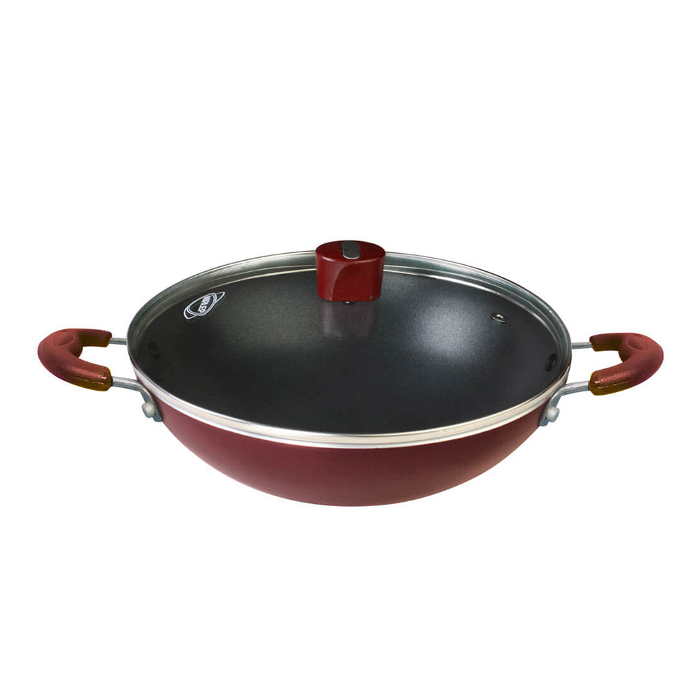 Nirlep Select + Extra Non-Stick Kadai With Lid (240 mm)