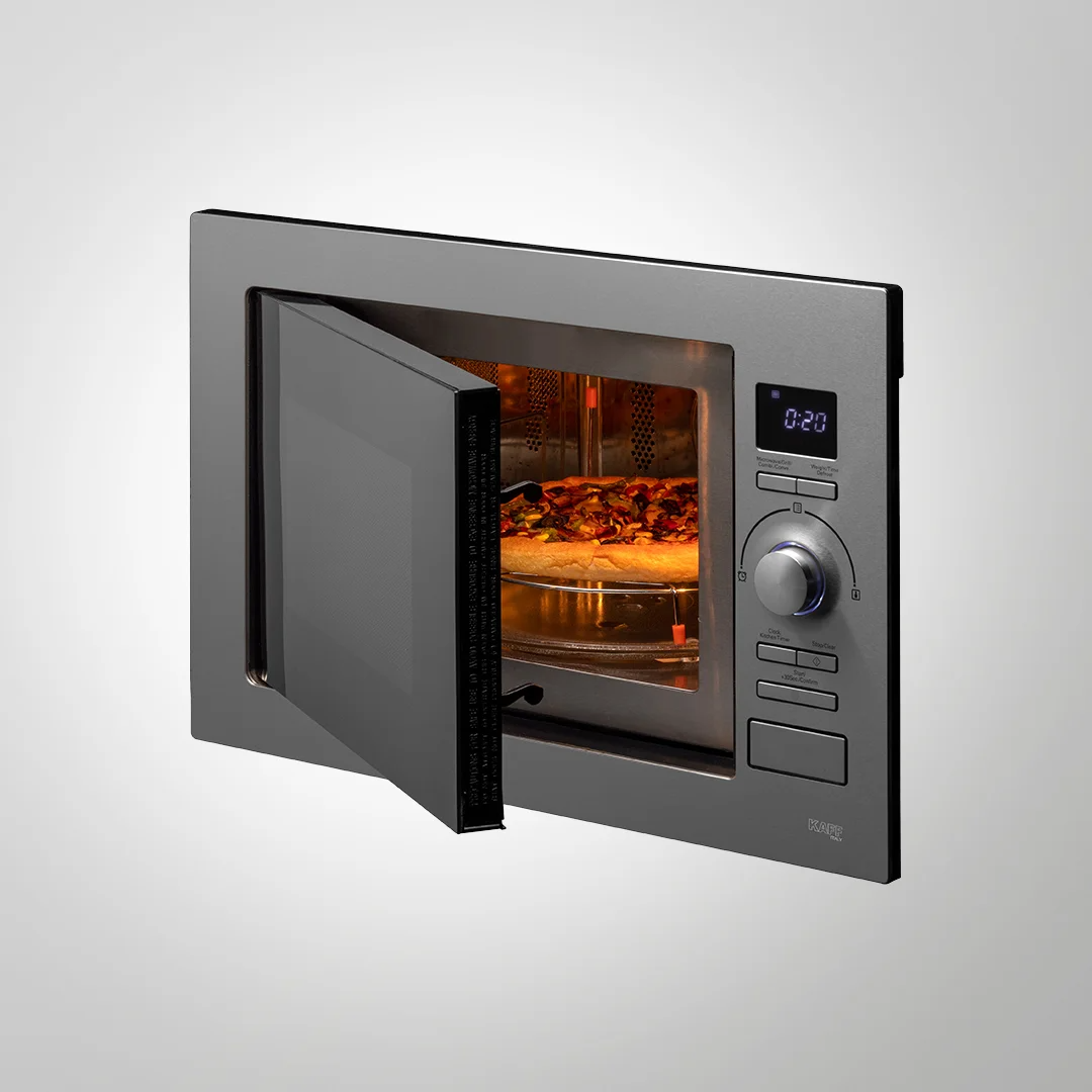 KAFF KB 4A Anti Finger Stainless Finish Oven Capacity 28L Built In Microwave