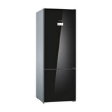 Bosch Black Serie | 6 free-standing fridge-freezer with freezer at bottom