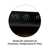 Built-in Oven 78L with Motorised Rotisserie Turbo Fan Multi-function (BO-660MRTBL)