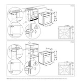 Electrolux KOIGH00KA 60cm UltimateTaste 300 built-in single oven with 72L capacity