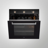 KAFF KOV 73 MRFT Built in Oven Full Black Tempered Glass Finish