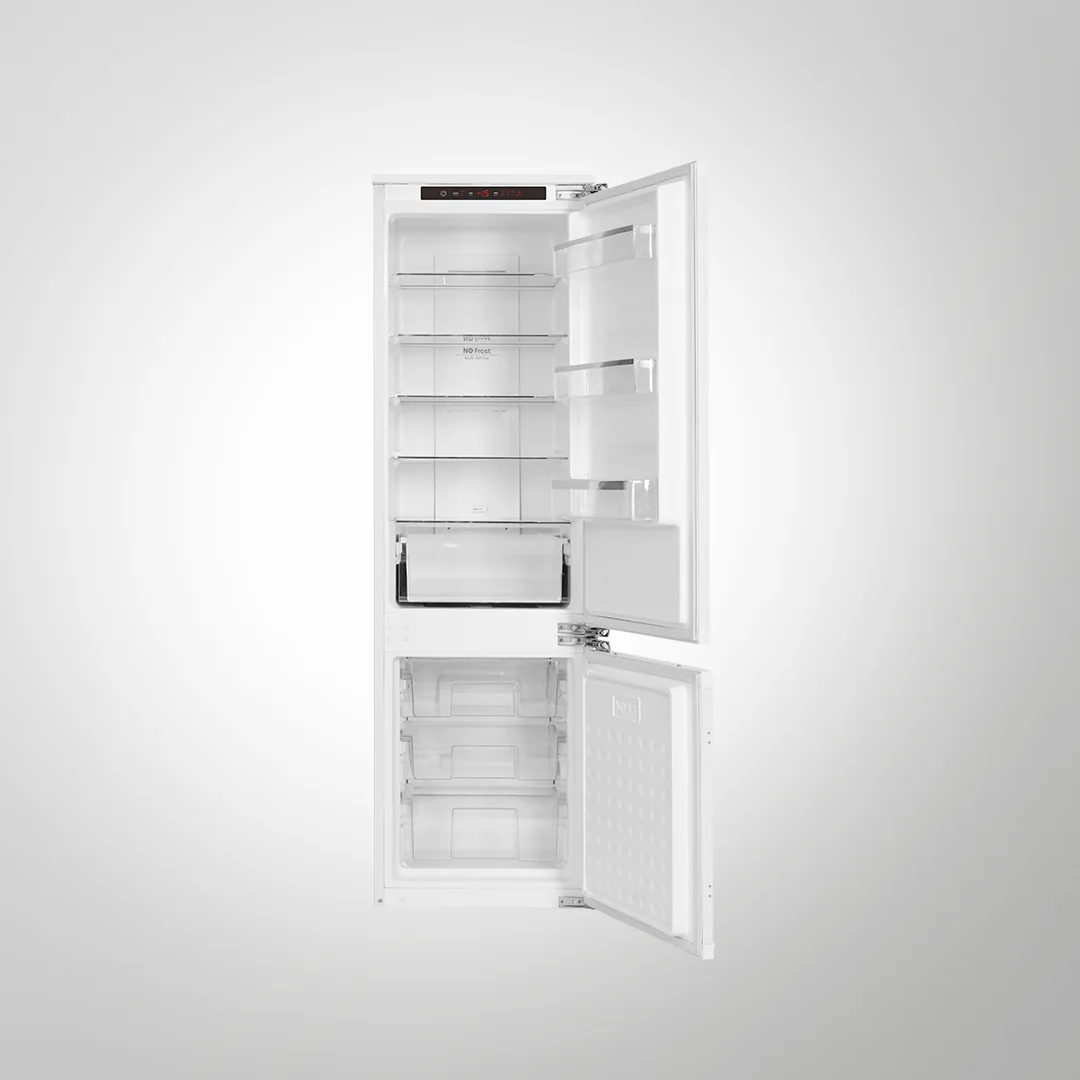 KAFF KRF 250 FF BI Built In Double Door Combi Fridge Frost Free