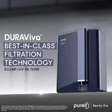 Revito pro 8 L RO + UV + MF + Minerals Water Purifier (Blue)