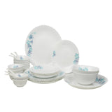 Roxx Opal Bluebuster 33 Pcs With Full Plate Dinner Set