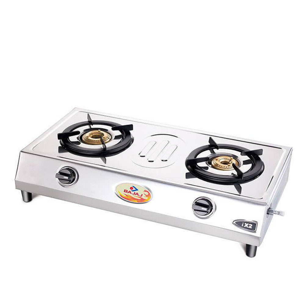 Buy BAJAJ IX2 2 BURNER COOKTOP at the lowest price in India at Apnidukaan.com