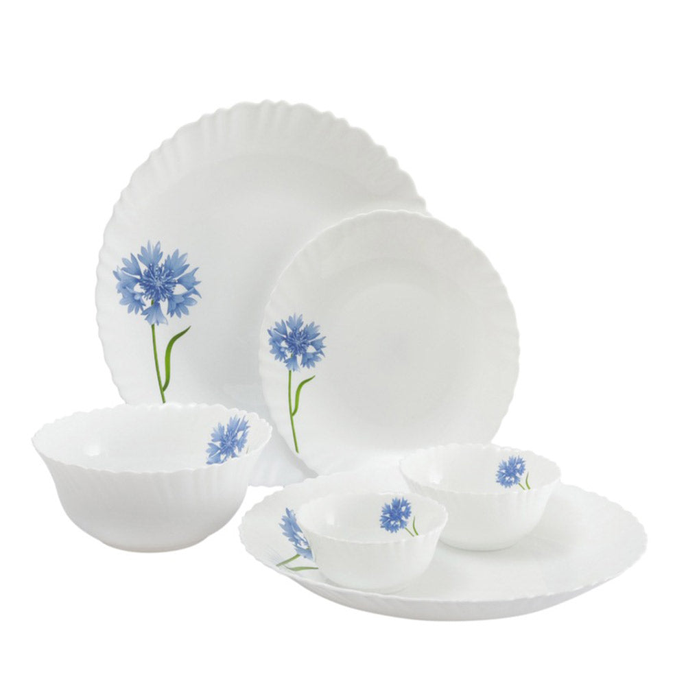 Roxx Opal Conflower 27 Pcs With Full Plate Dinner Set