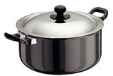 Hawkins Futura Hard Anodised Cook-n-Serve Stewpot 5 Litre  with stainless steel lid