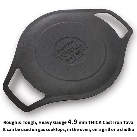 Futura Cast Iron Tava 24 Cm (CIT24)