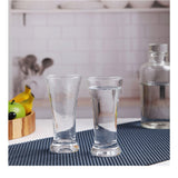 Roxx Pilsner Glass Tumbler Set Of 6 (240 ml)