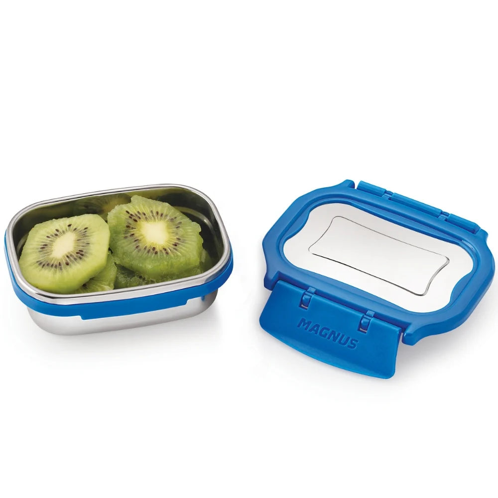 Bolt Deluxe Stainless Steel Lunch box for Office & School 150ML – Leak-Proof, Air-Tight Food Storage, Compact 150ml Lunch Box for Kids
