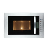 Maria 28 Built-In Microwave Oven with Grill, 28L, Stainless Steel, Push Button Operation – 538.31.360