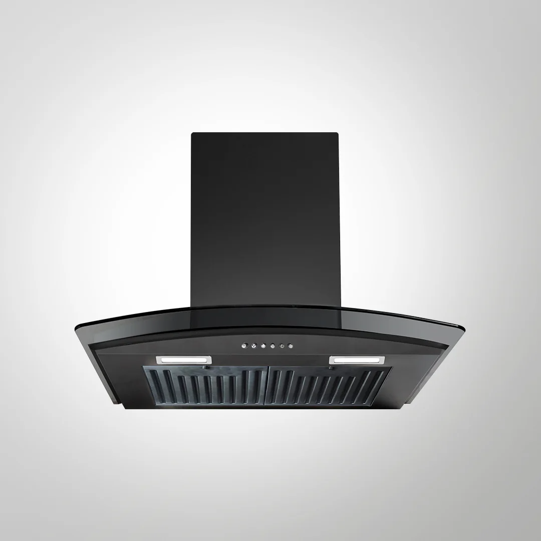 KAFF MAX BF DHC 60cm Wall Mounted Chimney, Baffle Filter Auto Clean Technology