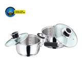 Vinod 2 Pcs Master Chef Cookware set (Induction Friendly)