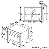 Bosch CMA585MS0I Built-in Microwave Oven 