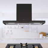 Elica Chimney METEORITE ETB PLUS LTW 60 NERO T4V LED