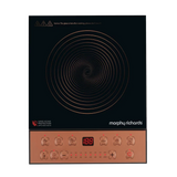 Belleza 2000W Induction Cooktop – Push Button Control, 7 Cooking Modes, Anti-Roach Coating, Toughened Glass
