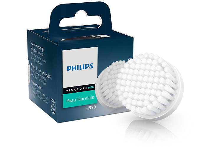 Philips Visa Pure MS590/50 Normal Skin Head Brush With Head Replacement Brush