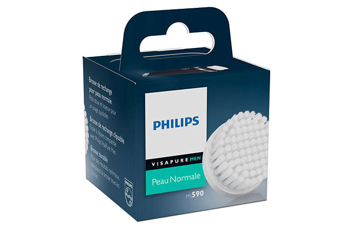 Philips Visa Pure MS590/50 Normal Skin Head Brush With Head Replacement Brush