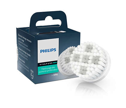 Philips Visa Pure MS596/50 Mens Brush Deep-pore With Head Replacement Brush