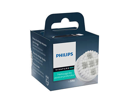 Philips Visa Pure MS596/50 Mens Brush Deep-pore With Head Replacement Brush