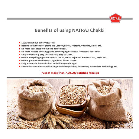 Benefits of Natraj Chakki