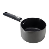 Nirlep Ebony + Induction Compatible Non-stick On hard Anodised Milk Pan (1.5L)