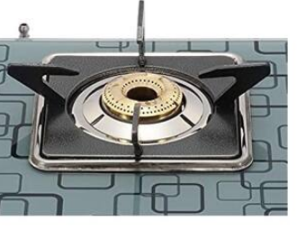 Suryaflame 3 Burner ULTRA STAINLESS STEEL Silver Gas Stove (Non Auto ignition )