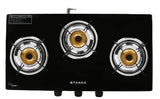 FABER 3 BURNERS GAS STOVE (GRAND 3BB BK)
