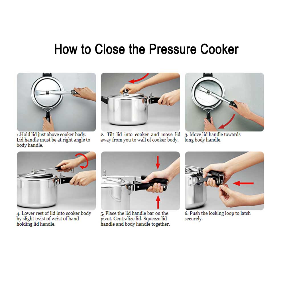 Hawkins Miss Mary Pressure Cooker 1.5 Litre: MM 15 with Hawkins Genuine 2 Gasket & 2 Safety Valve