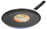 Orange Nonstick Induction Base Dosa Tawa,Blue (2.6 mm)