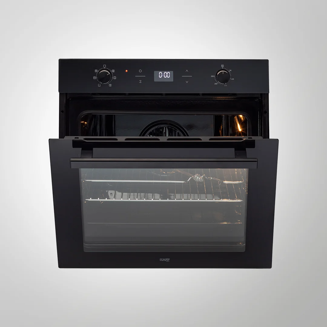 KAFF OV 81 GIKF 60 CM ELECTRIC OVEN Black Reflective Glass Fascia Built In Oven