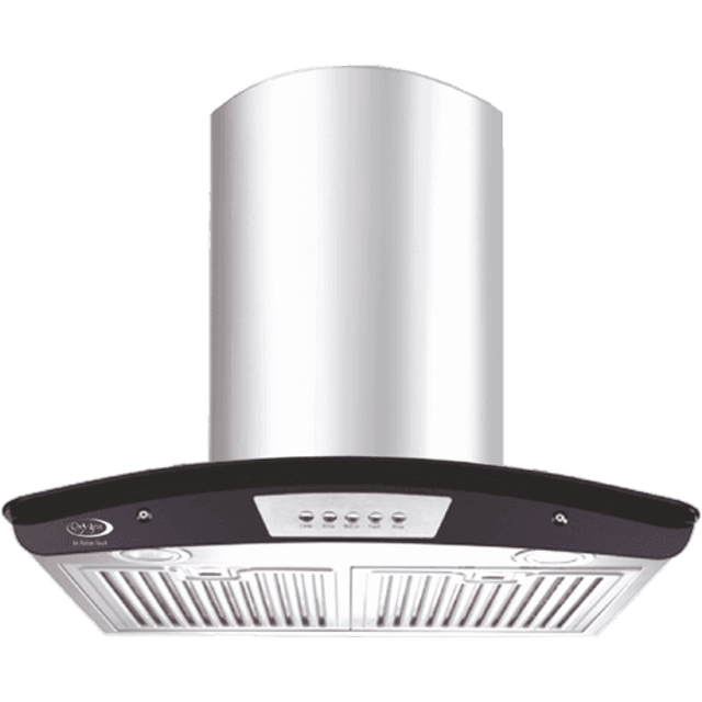 Jyoti Appliances Oxy 2077-60 BF stainless steel kitchen chimney 60cm with baffle filter