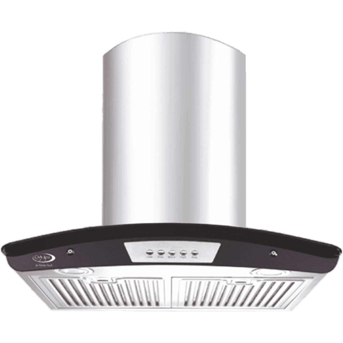 Jyoti Appliances Oxy 2077-60 BF stainless steel kitchen chimney 60cm with baffle filter