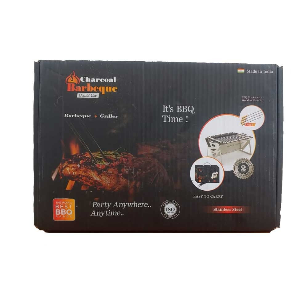 Laxmi kitchen stainless Steel Charoal Barbeque