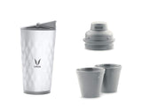 Vaya Drynk 3 in 1 Stainless Steel Water Bottle 350 ML