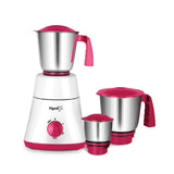 Pigeon Classic Pro 550W Mixer Grinder (White, 3 Jars)