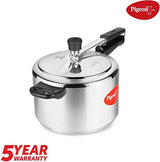 Pigeon by Stovekraft INOX Stainless Steel Inner Lid Pressure Cooker 5 Liter with 5 Years Warranty