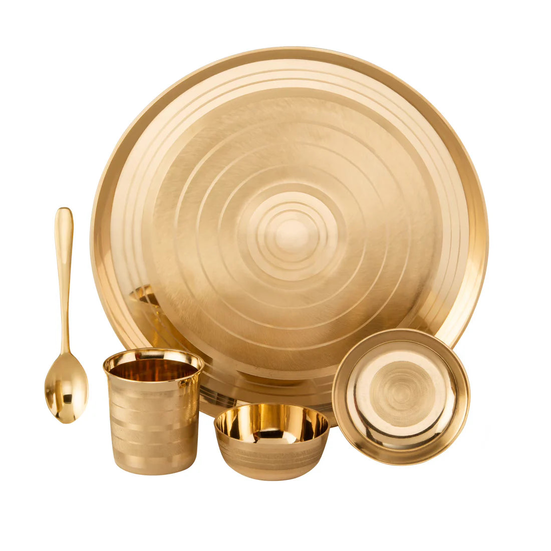 Kanak Kansa 5pcs Dinner Set – Gold Touch