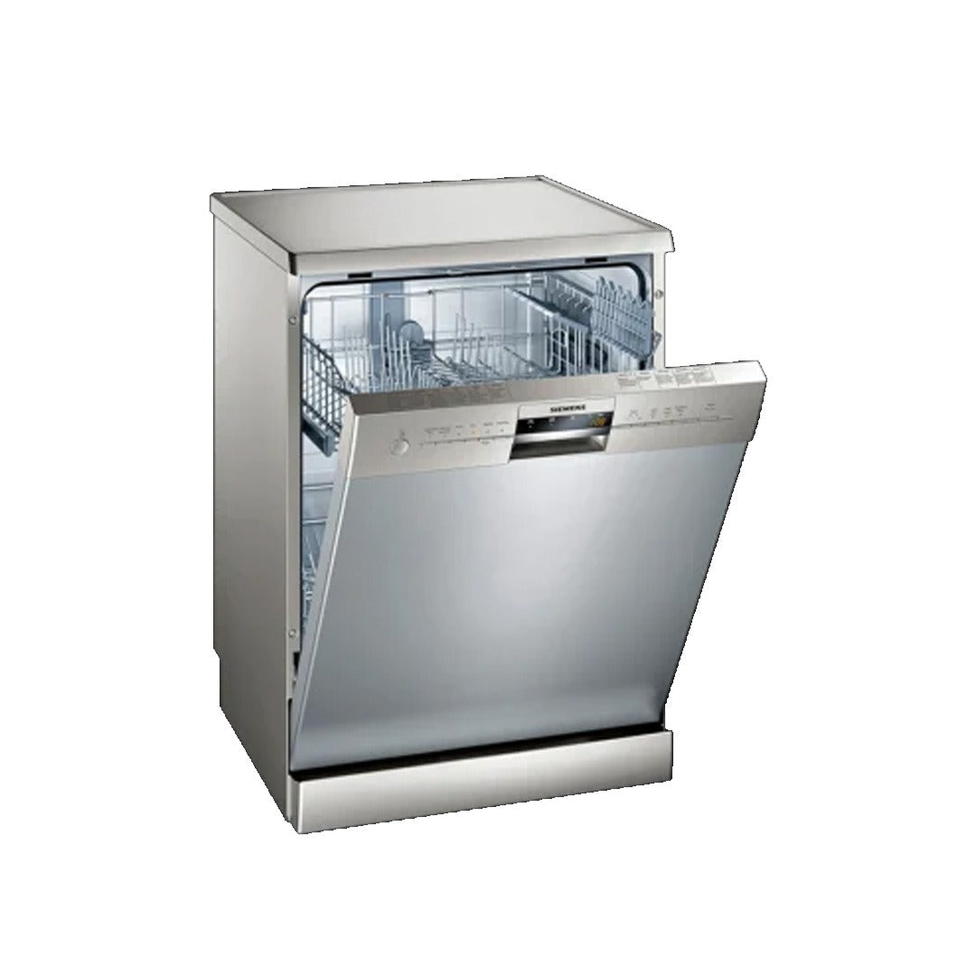 Siemens iQ500 12 Place Setting Freestanding Dishwasher (HygienePlus Function, SN256I01GI, Steel)