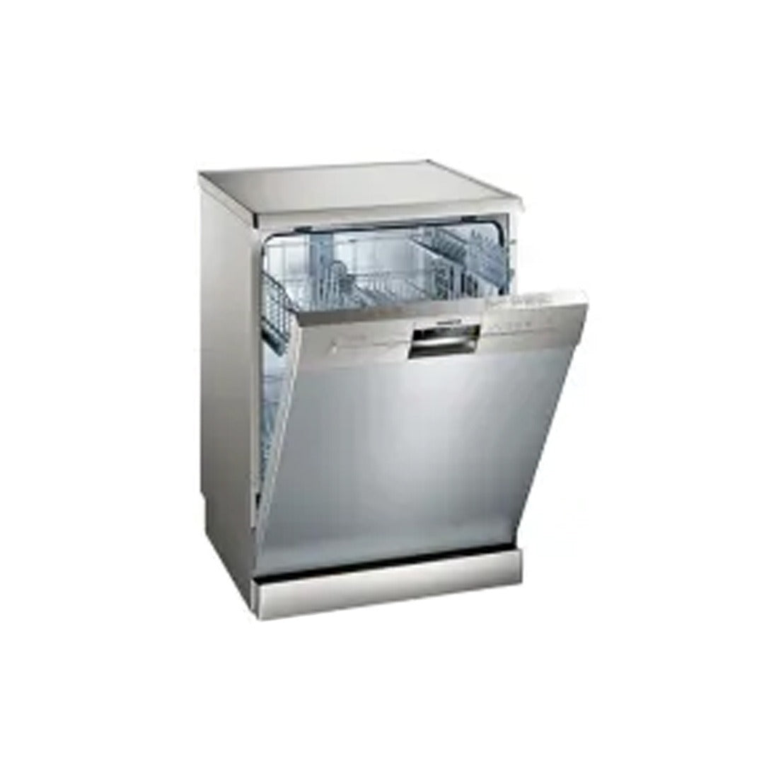 Siemens iQ500 12 Place Setting Freestanding Dishwasher (HygienePlus Function, SN256I01GI, Steel)