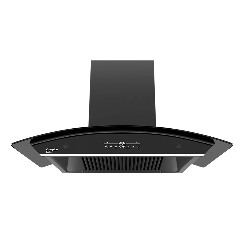 CHD-QPVC60FLE-IND Curved Wall Mounted Chimney 60 cm QuietPro Curved Series