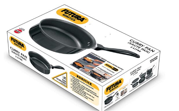 Hawkins Futura 2 Litres Non-Stick Saute Curry Pan